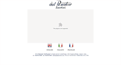 Desktop Screenshot of dalpescatore.com